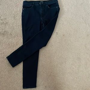 Express dark blue jeans